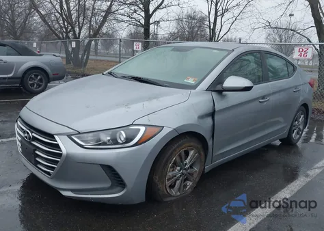 2017 Hyundai Elantra Se z USA, uszkodzony, nr VIN 5NPD84LF2HH182543